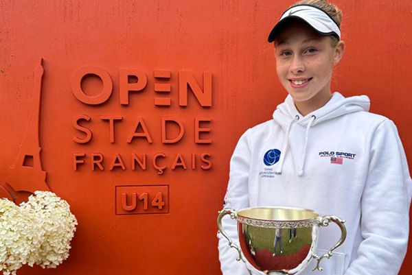 Tolle Erfolgsserie für Nastja bei hochrangigen Tennis Europe Turnieren!